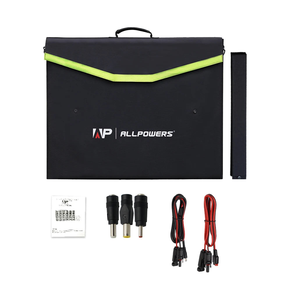 Solar Charger 18V 100W Foldable Solar Panel