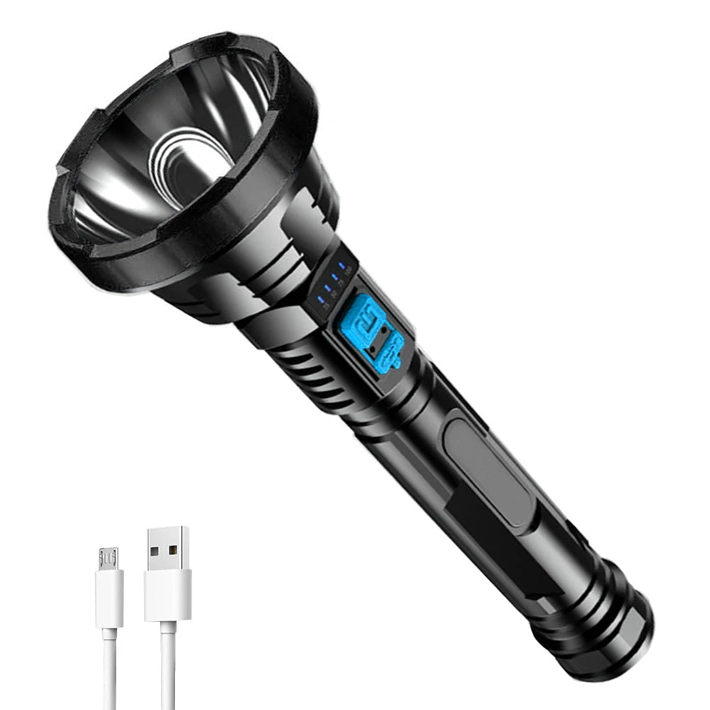 USB Charging Waterproof Emergency Flashlight
