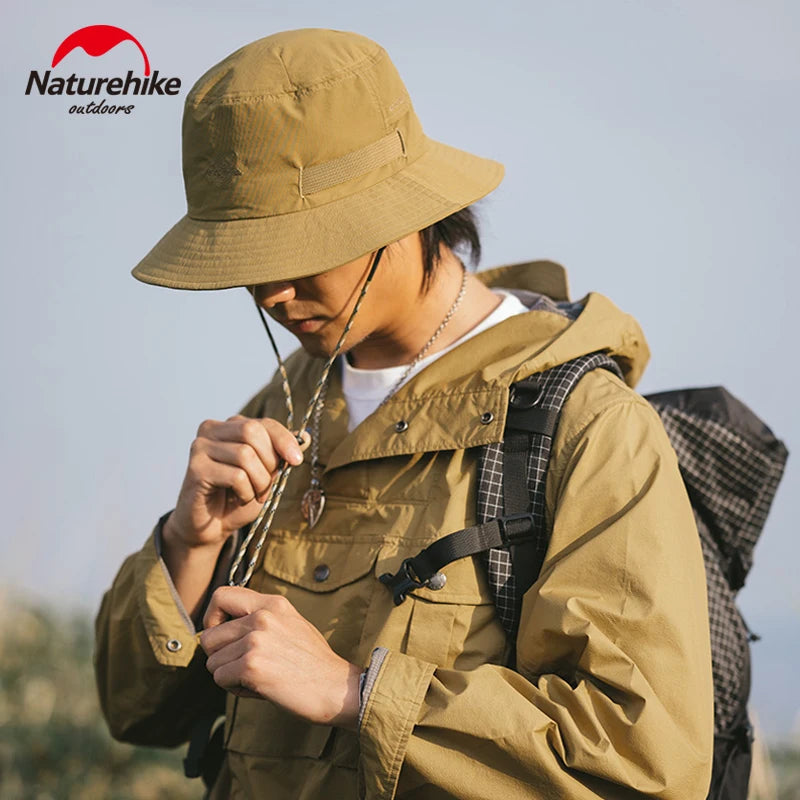 Breathable Wide Brim Men Cap