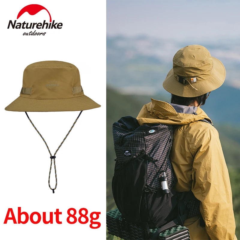 Breathable Wide Brim Men Cap