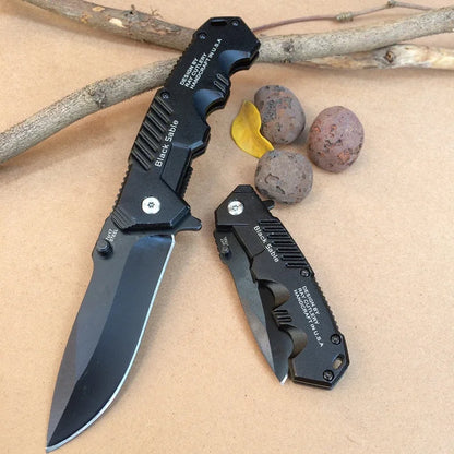 Black Folding  Pocket Knives