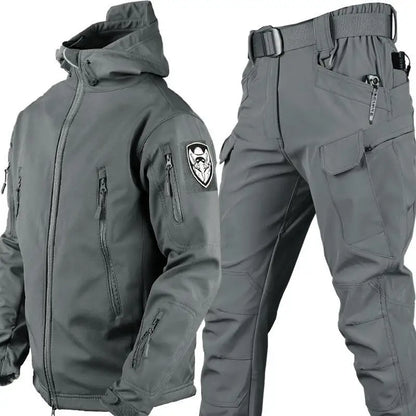 Shark Skin Jackets/ Pants Set