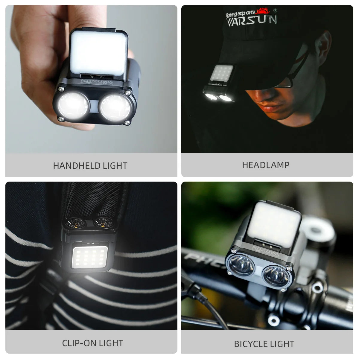 LED Head Lamp with Motion Sensor