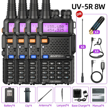 8W Walkie Talkie /  Ham Radio Dual Band