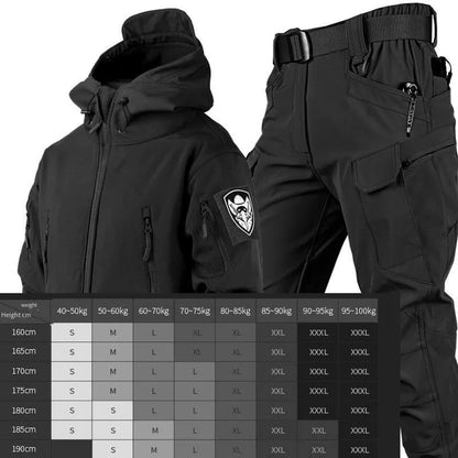 Shark Skin Jackets/ Pants Set