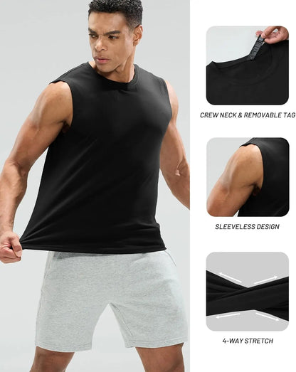 Men's Sleeveless Tank Tops