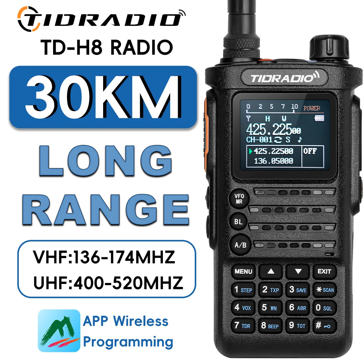 2nd Gen 10W Profession Walkie Talkie