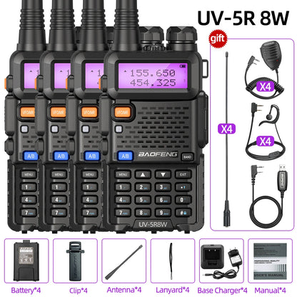 8W Walkie Talkie /  Ham Radio Dual Band